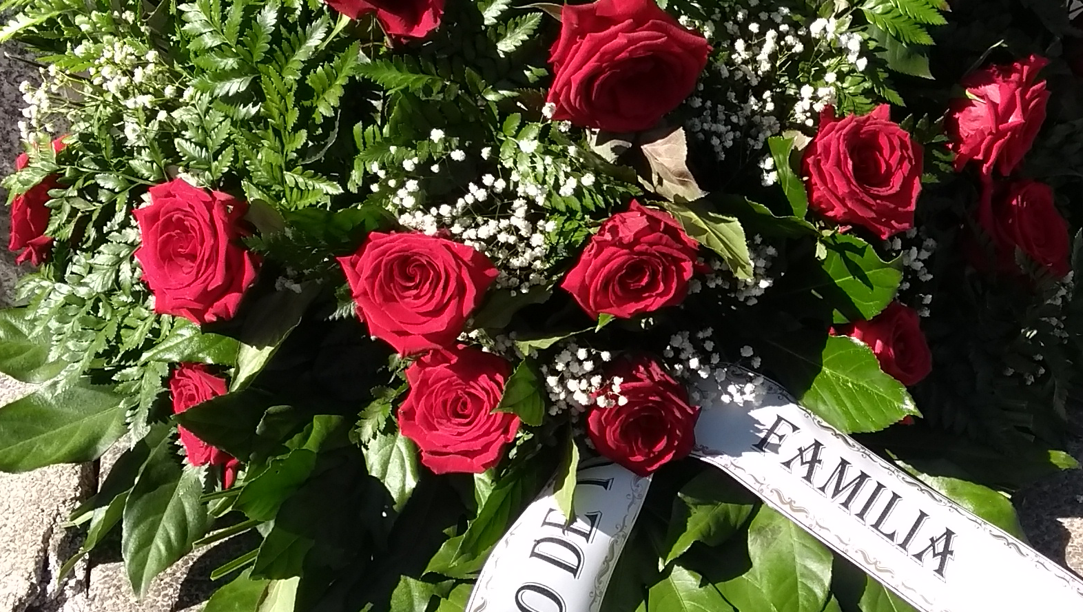 Flores na memoria de Dolores