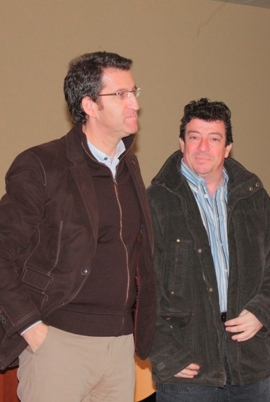 DAVID GOYANES PP  A POBRA XUNTO CO PRESIDENTE DA XUNTA ALB. N. FEIJOO